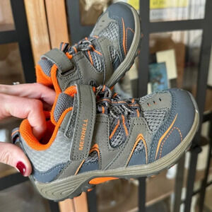 Merrell Kids Sneakers - Gray and Orange